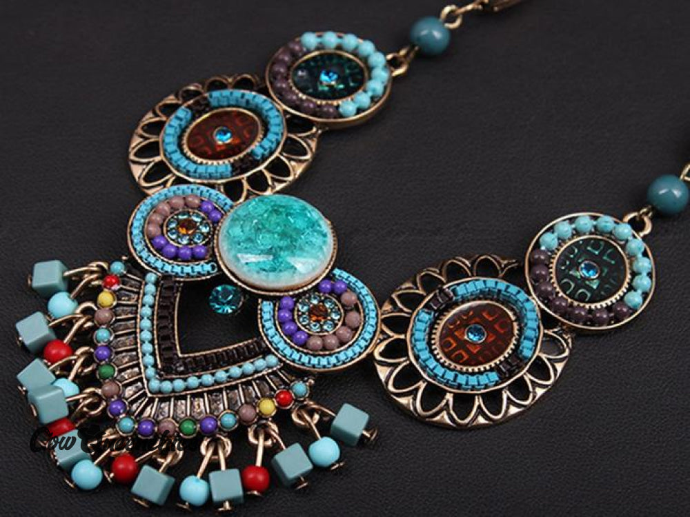 Women Alloy Vintage Necklaces
