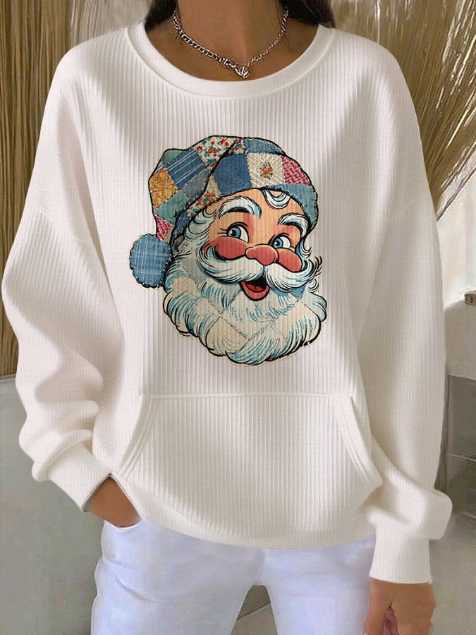 Women's Printed Casual Sweatshirt