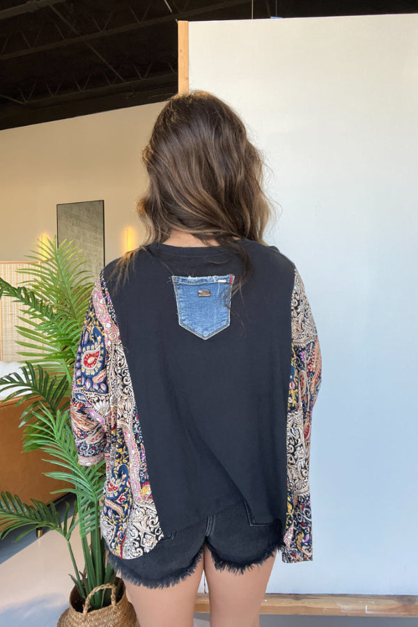 Mix & Match Tee Black