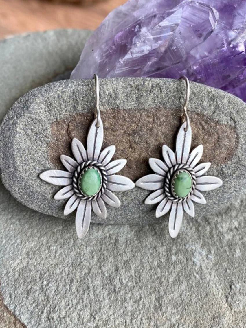 Retro Sunflower Women's Earrings