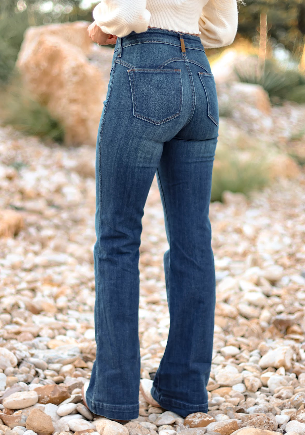 ARIAT FLORELLA HIGH RISE SLIM TROUSER JEAN