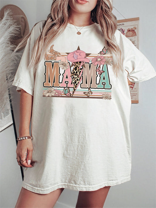 Vintage Cowboy Mama Tee