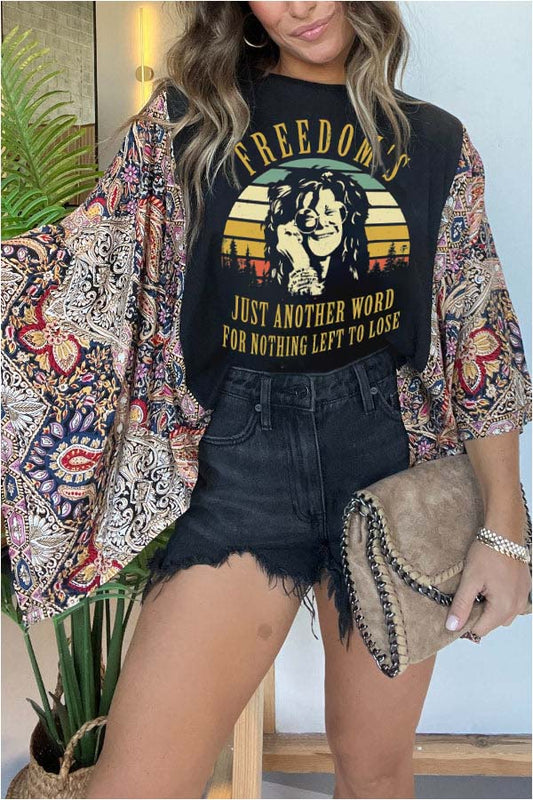 Freedom's Just Another Word for Nothing Left To Lose Tee