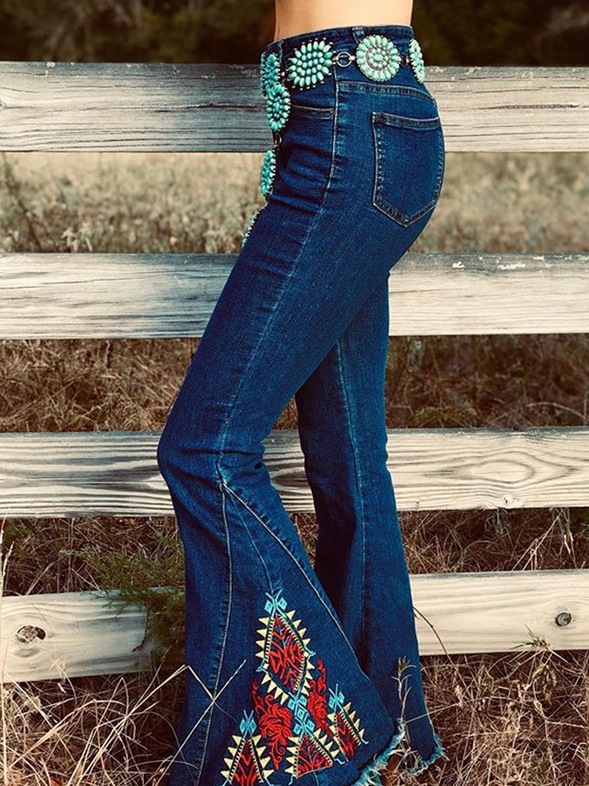 Denim Vintage Pants