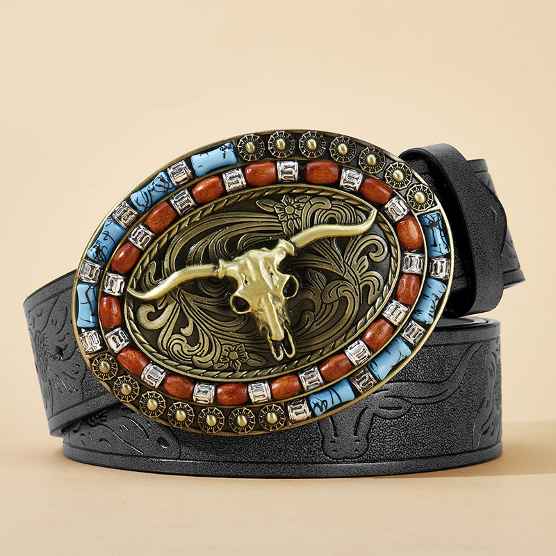 American Western Metal Belt