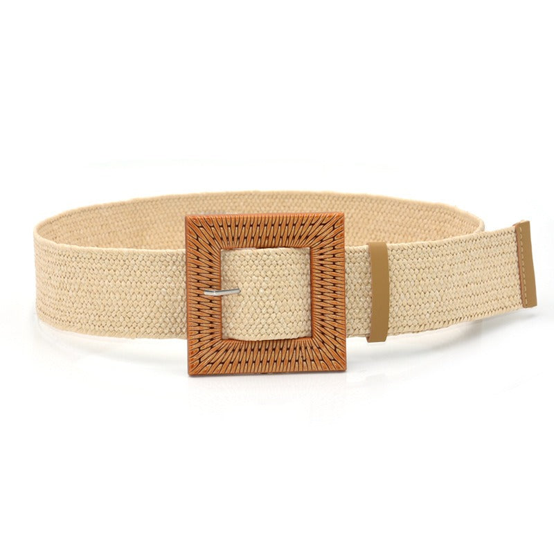 Boho Vacation Linen Braided Belt