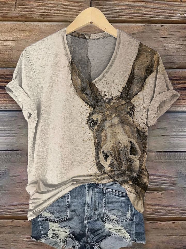 Vintage Art Print T-shirt