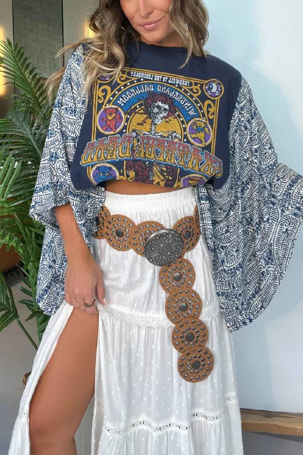 Grateful Dead Mix & Match Tee Navy