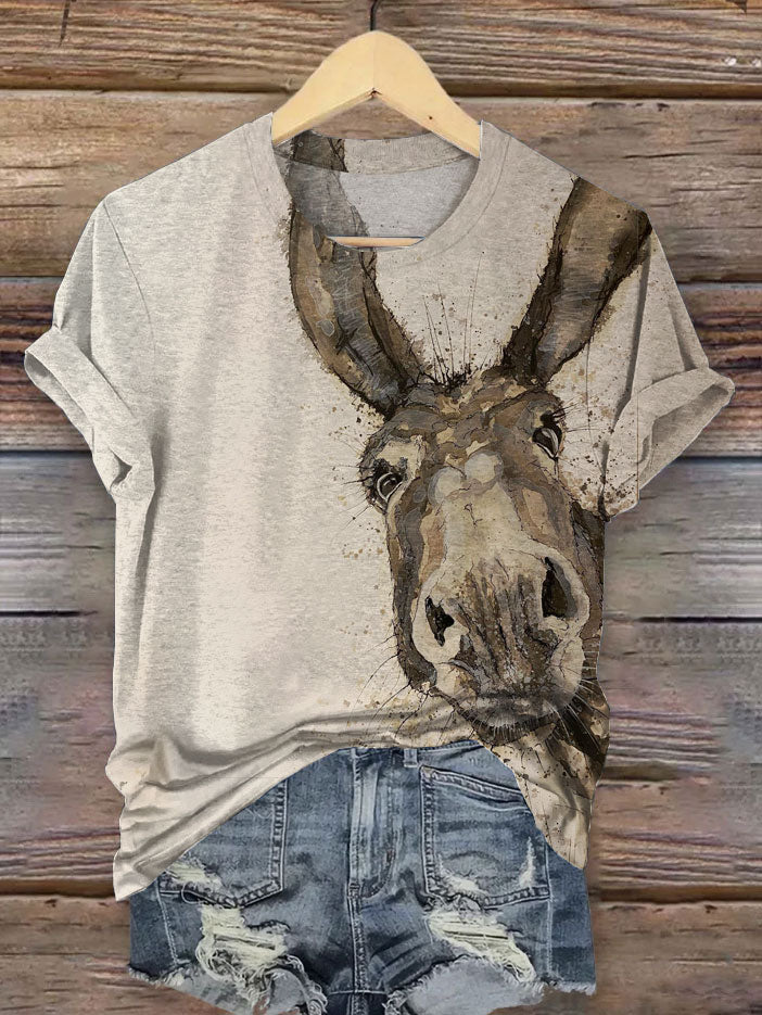 Vintage Art Print T-shirt