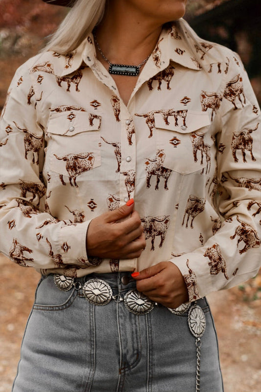 The Longhorn Blouse