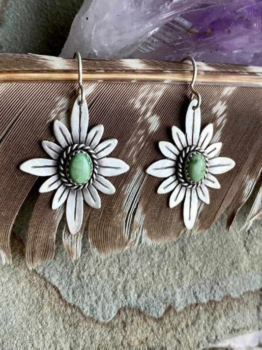 Retro Sunflower Women's Earrings