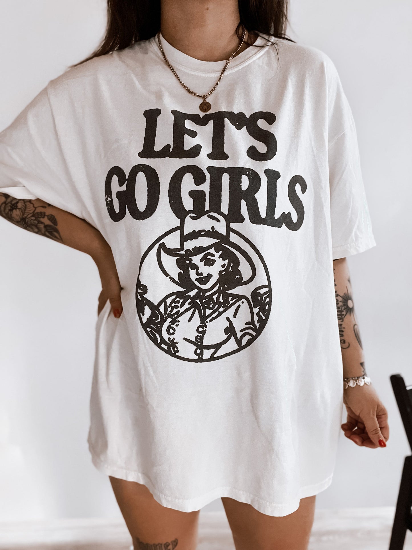 Vintage Lets Go Girls T-Shirt