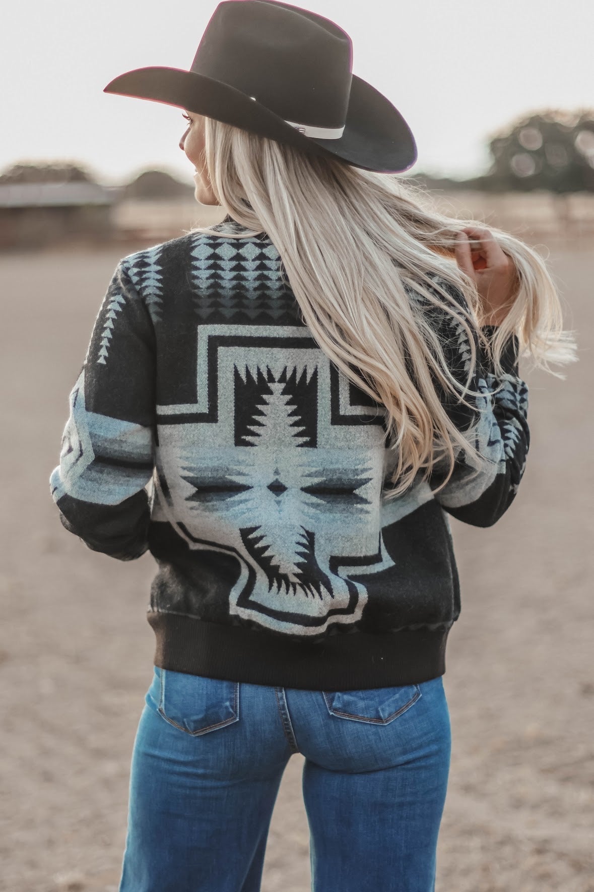 PENDLETON JAQUARD BOMBER JACKET