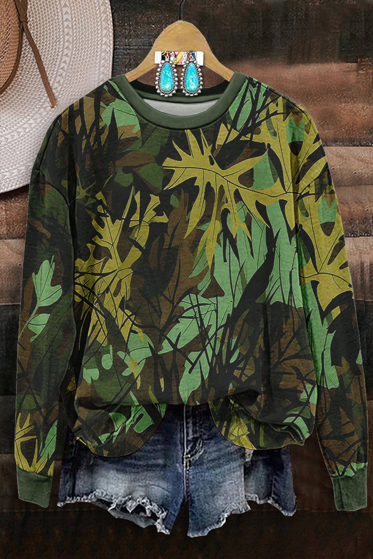 Hunting Pattern Camouflage Sweatshirt