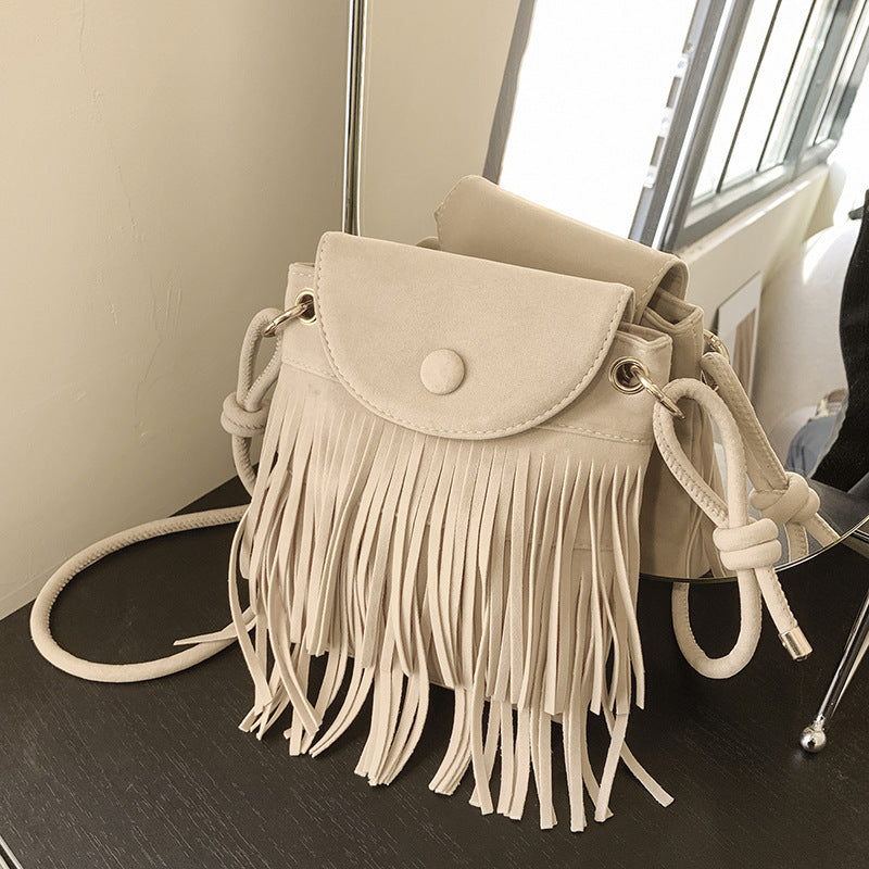 Suede Casual Crossbody Shoulder Small Square Bag