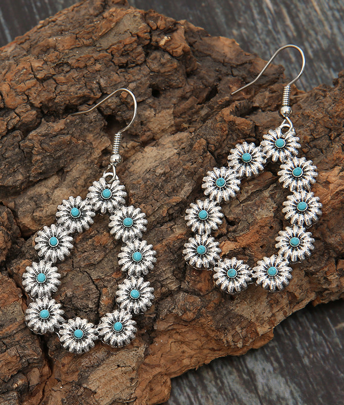 Floral Drop Earrings