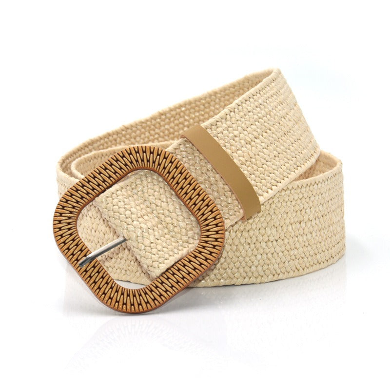 Boho Vacation Linen Braided Belt