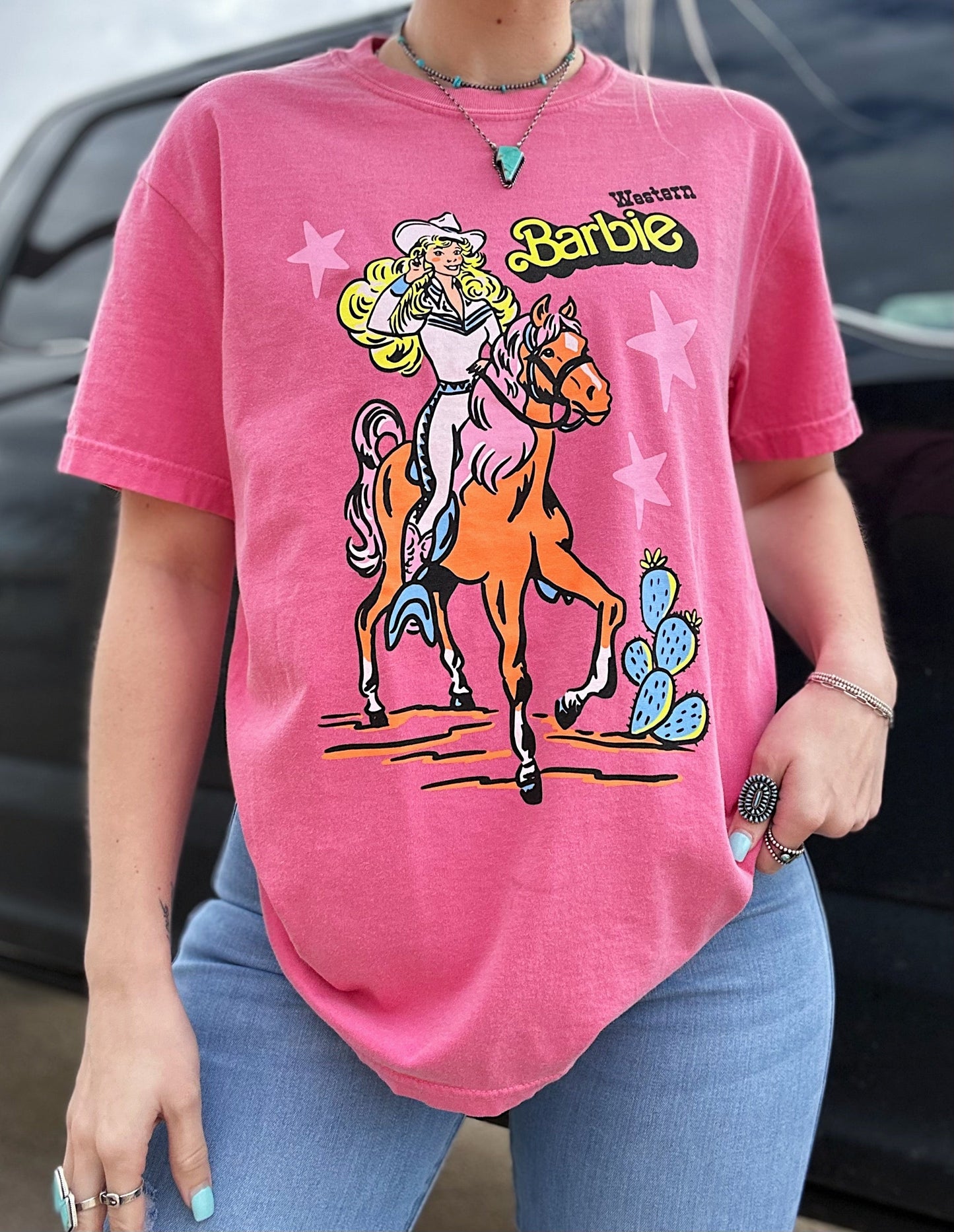 Western Barbie Graphic Tee