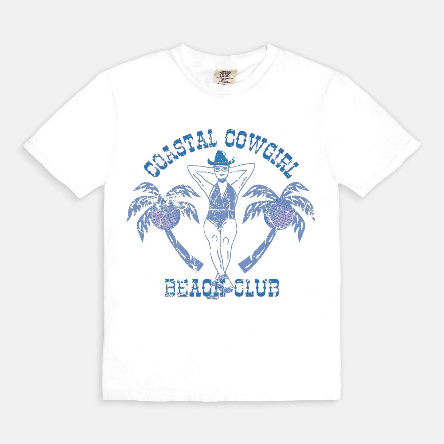 Vintage  Coastal Cowgirl Beach Club T-Shirt