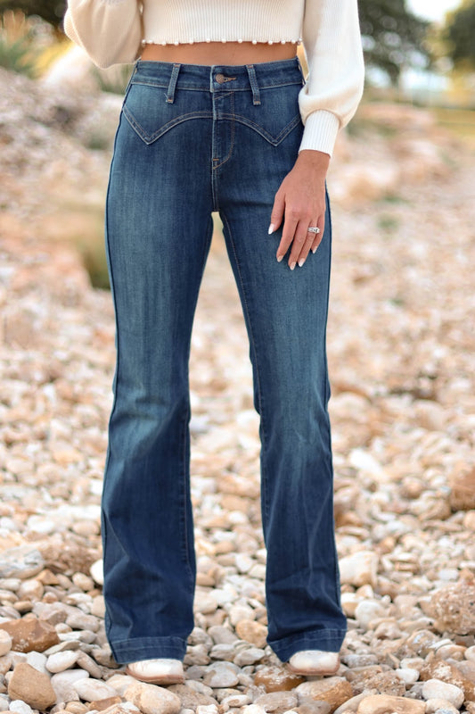 ARIAT FLORELLA HIGH RISE SLIM TROUSER JEAN