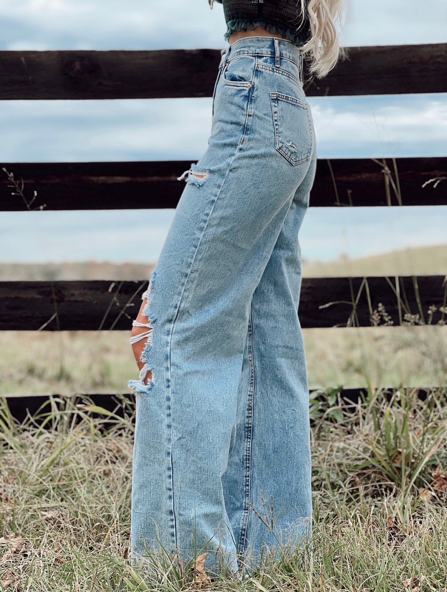 The Bristol Wide Leg Jeans