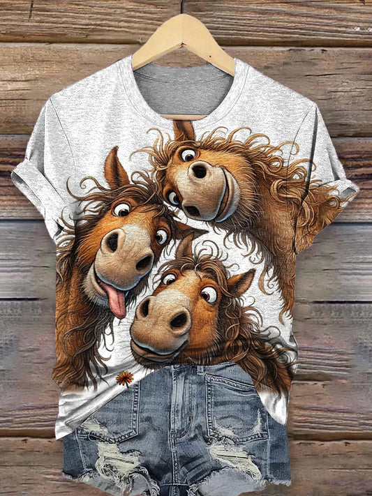 Funny Horse T-shirt