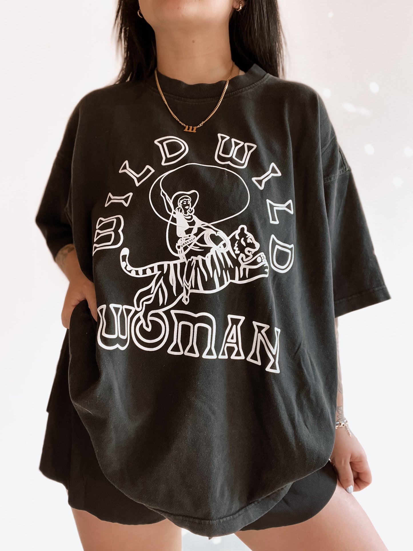 Vintage Wild Wild Woman T-Shirt