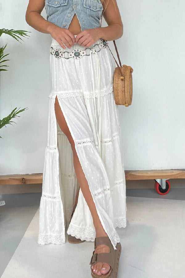 Make Waves Maxi Skirt