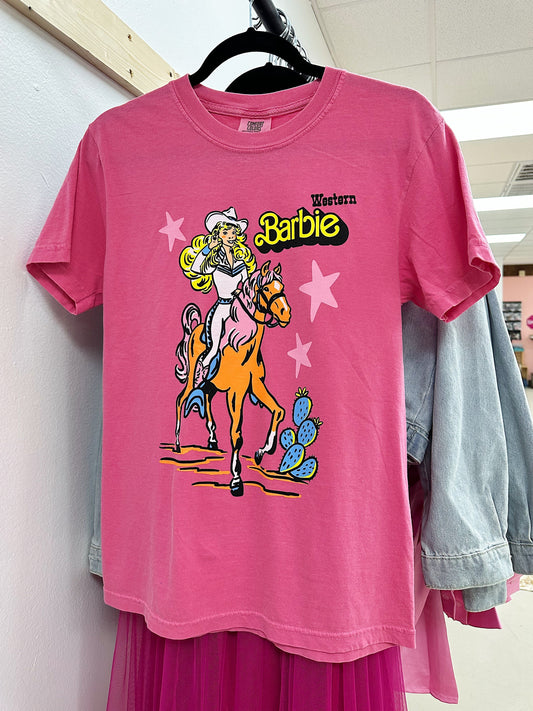 Western Barbie Graphic Tee