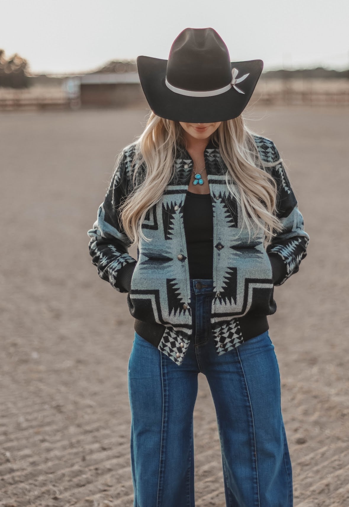 PENDLETON JAQUARD BOMBER JACKET