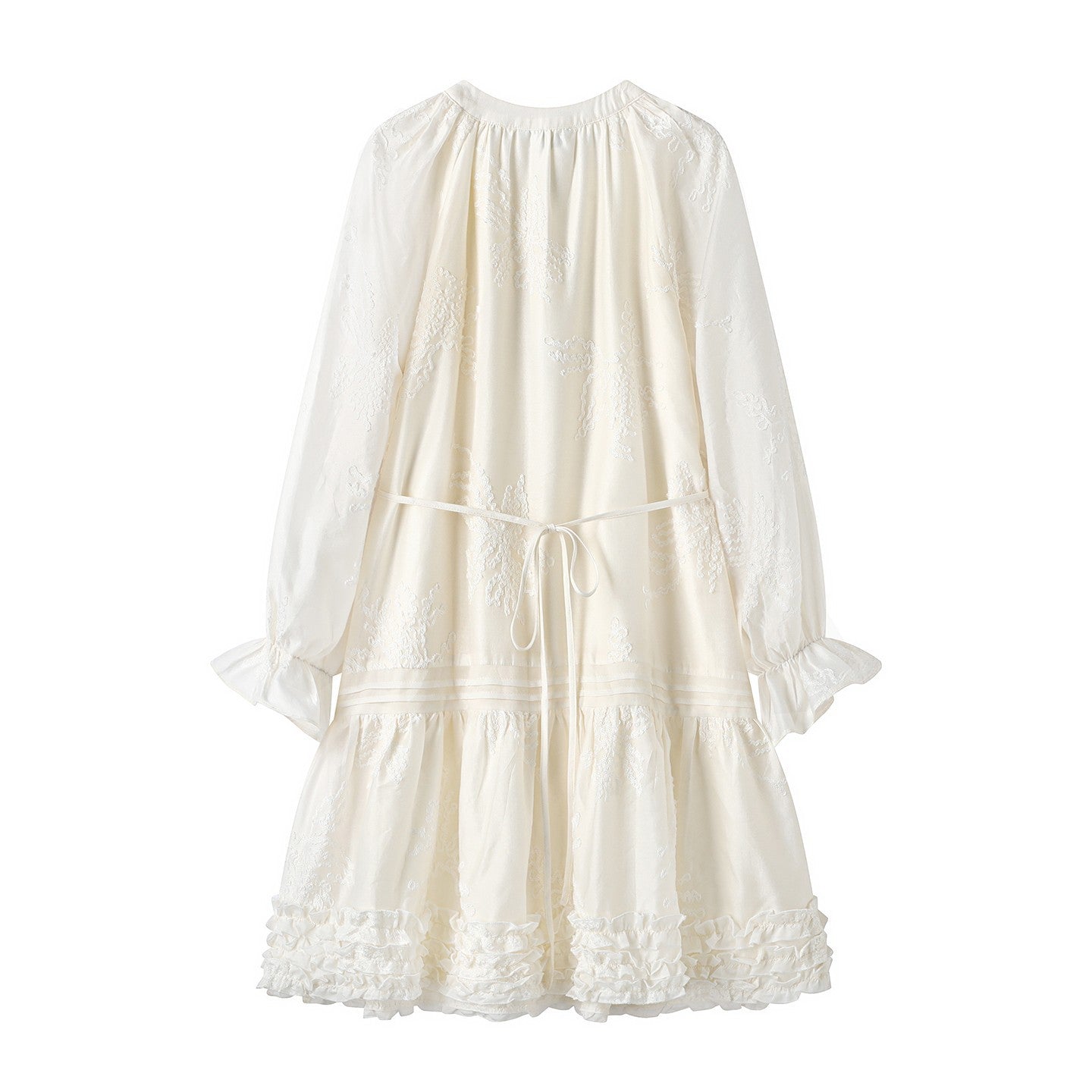 Suede Vest + Embroidered Dress Two-Piece Set | Retro French Style Layering Outfit