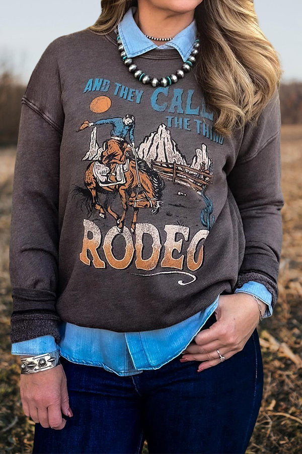 They Call The Thing Rodeo Sweatshirt