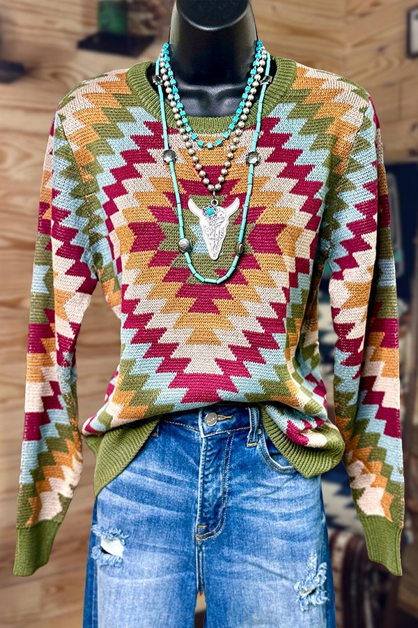 The Santa Marcos Aztec Sweater