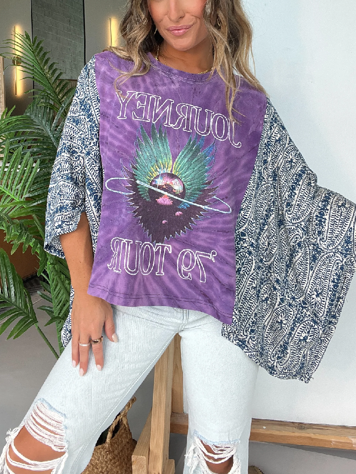 Journey Mix & Match Tee Purple