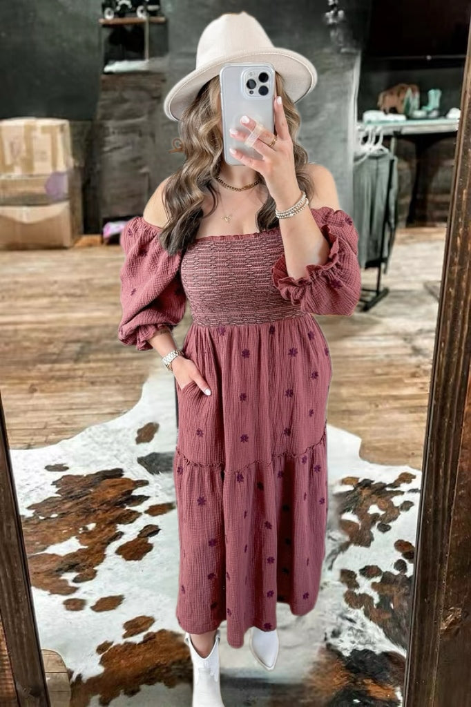 Women Western Boho Dress-Three Color