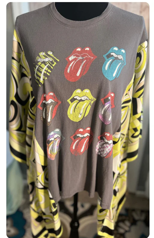 Rolling Stones Mix & Match Tee （No Patch）