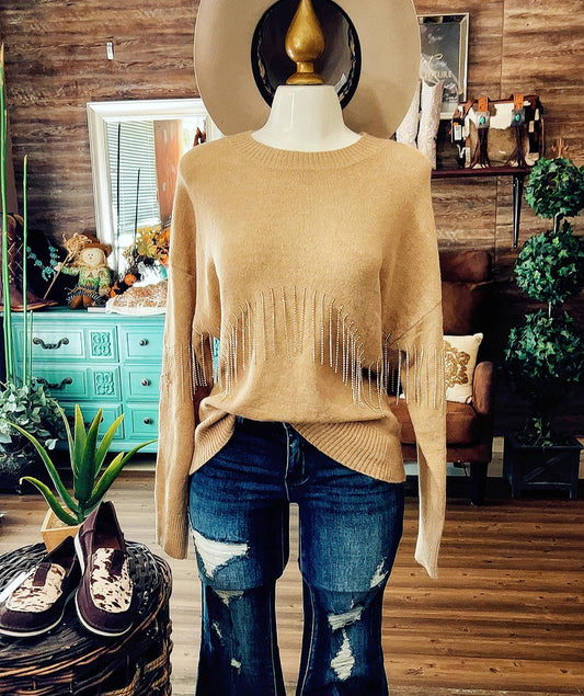 The Best Western Tassel Sweater