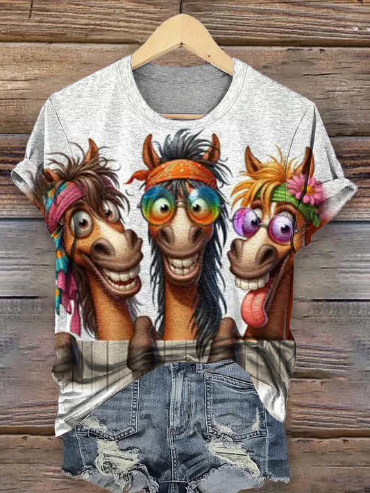 Funny Horse T-shirt