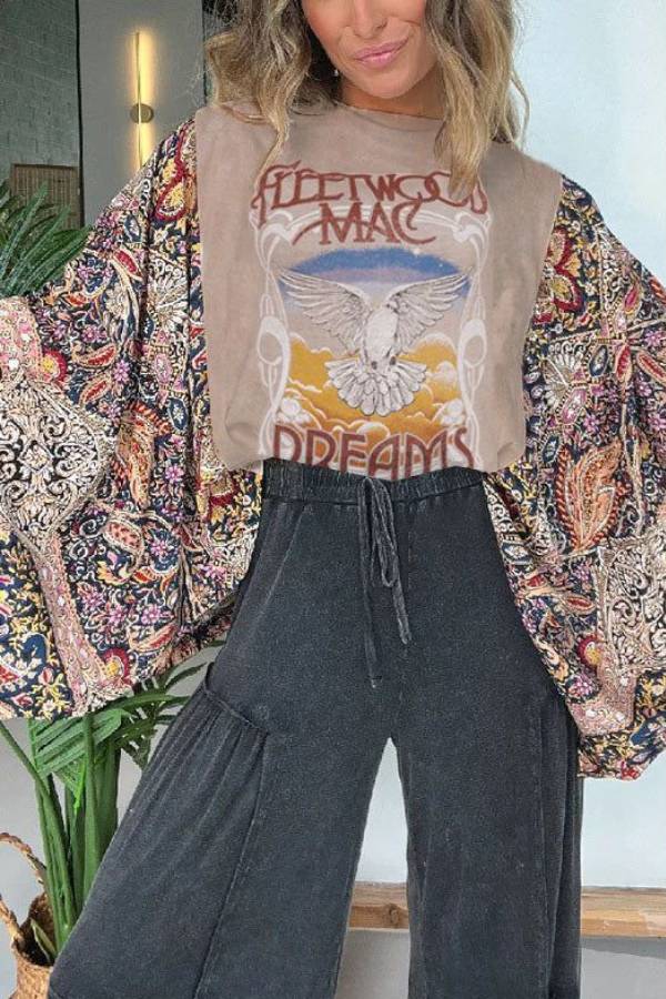 Fleetwood Mac Print Shirt