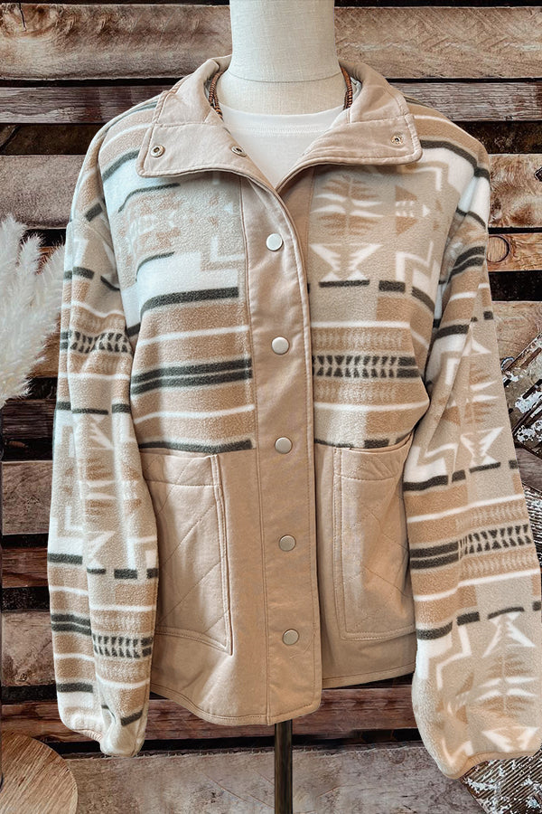 Vintage Western Aztec Print Jacket