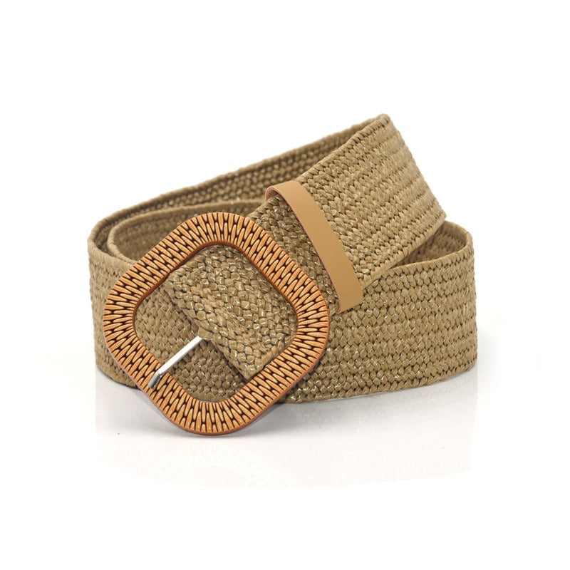 Boho Vacation Linen Braided Belt