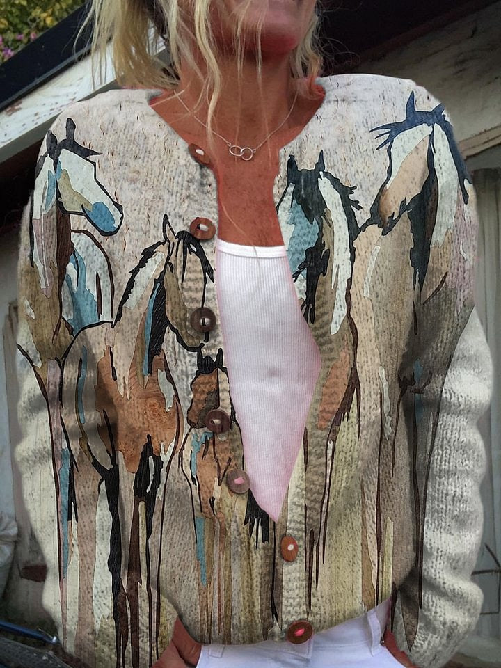 Horse Print T-shirt