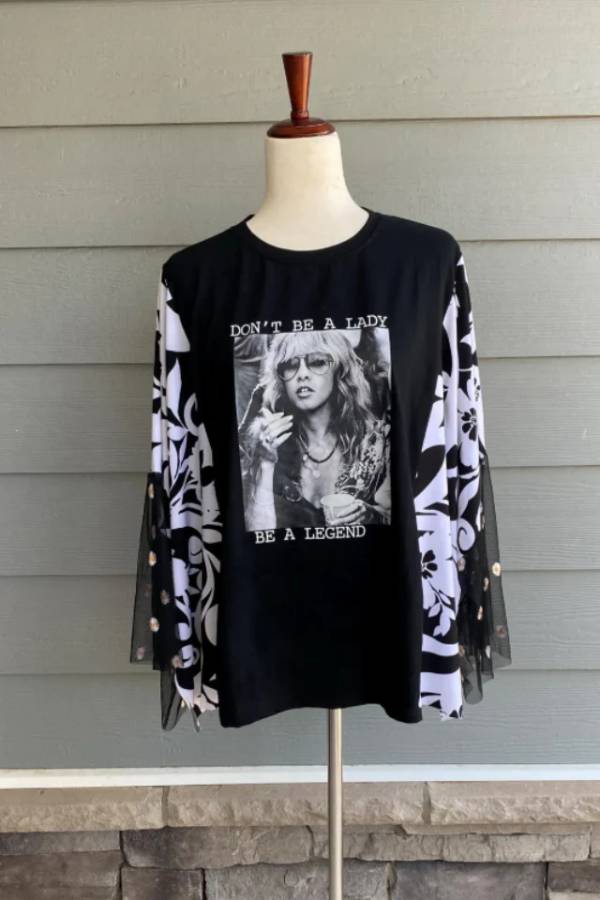 Stevie Nicks Print Mix & Match Tee