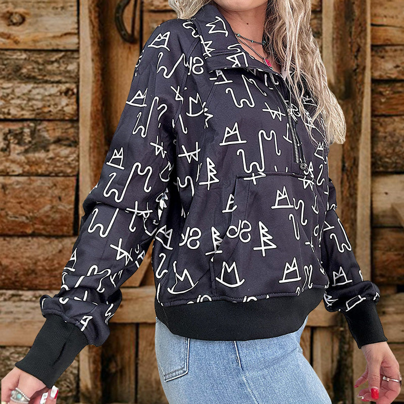 Vintage Western Symbol Sweatshirt