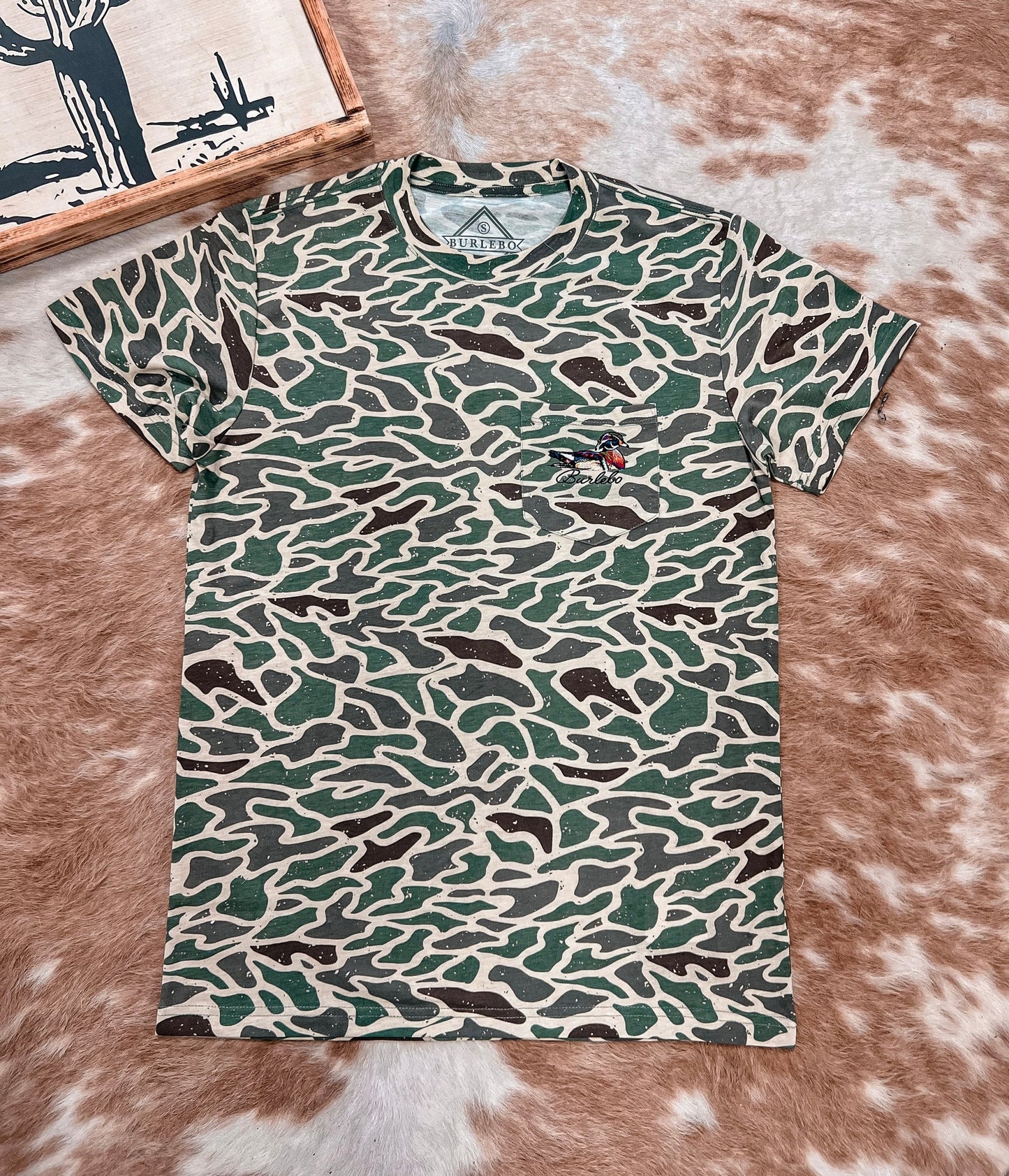 Retro Camo Pocket Tee