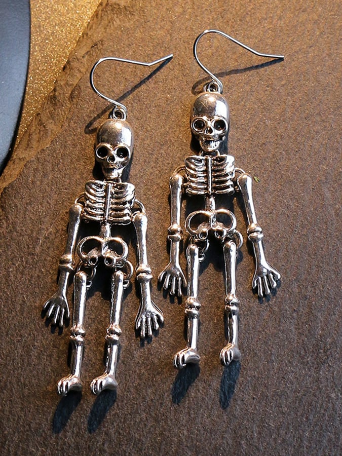 Women's Halloween Skull Skull Earrings