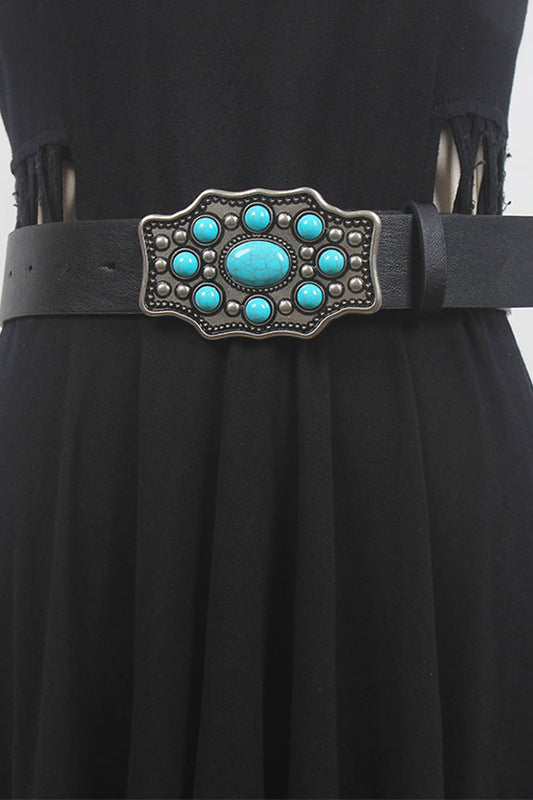 Retro Palace Style Gem-Encrusted Wide Belt