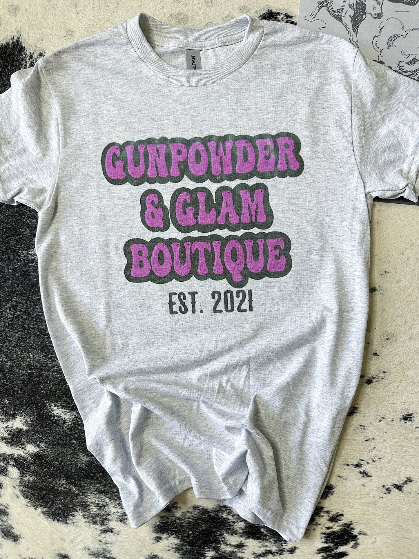 Gunpowder and Glam Tee